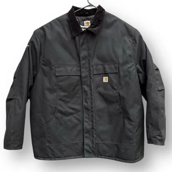 Carhartt Men's Dark Jacket with Black Accents - Picture 5 of 8